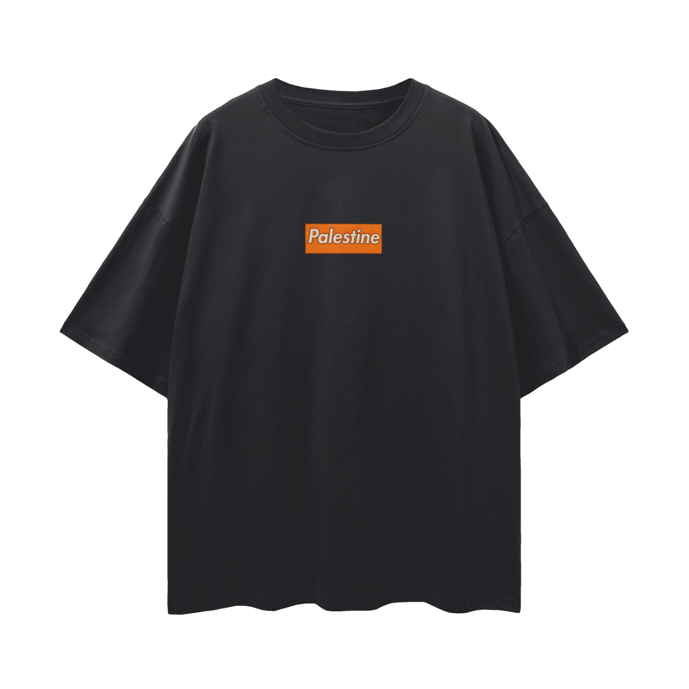 Pali Box Logo - Streetwear Loose Drop Shoulder T-Shirt