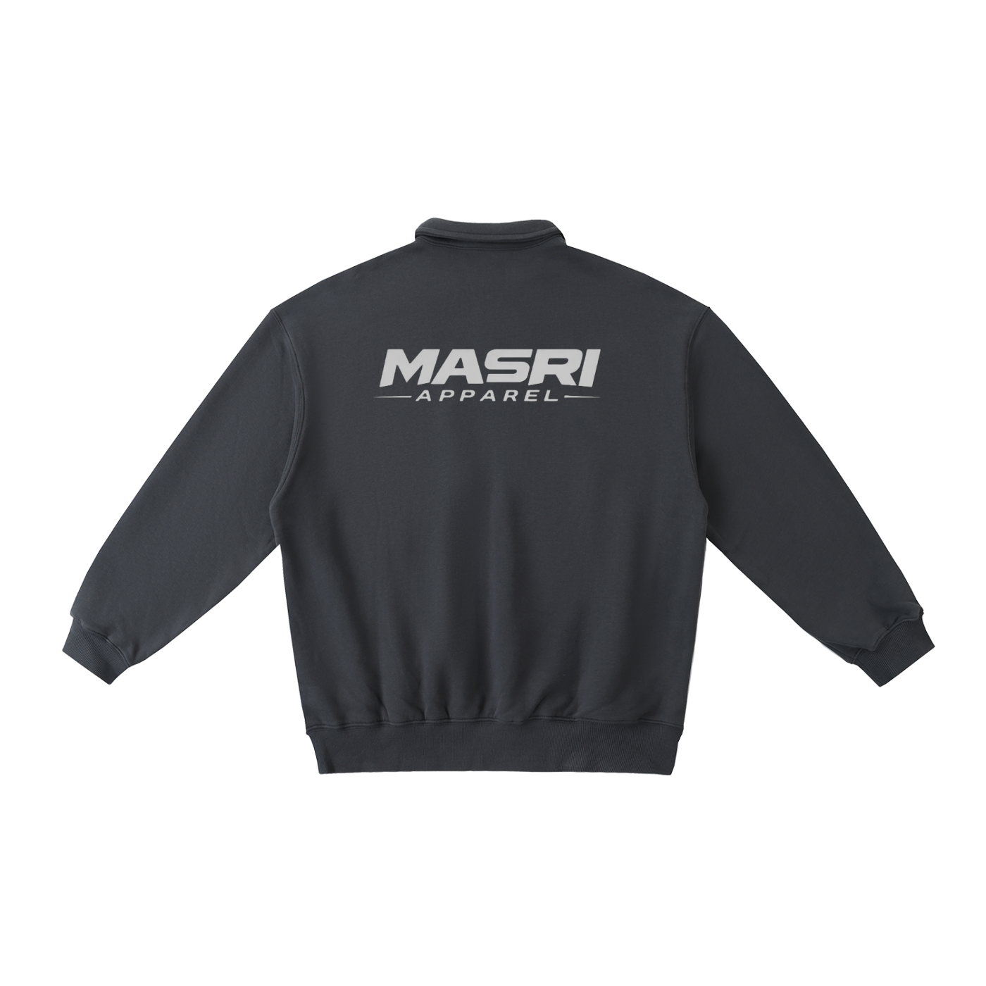 MASRI - Heavyweight Polo-Collar Sweatshirt