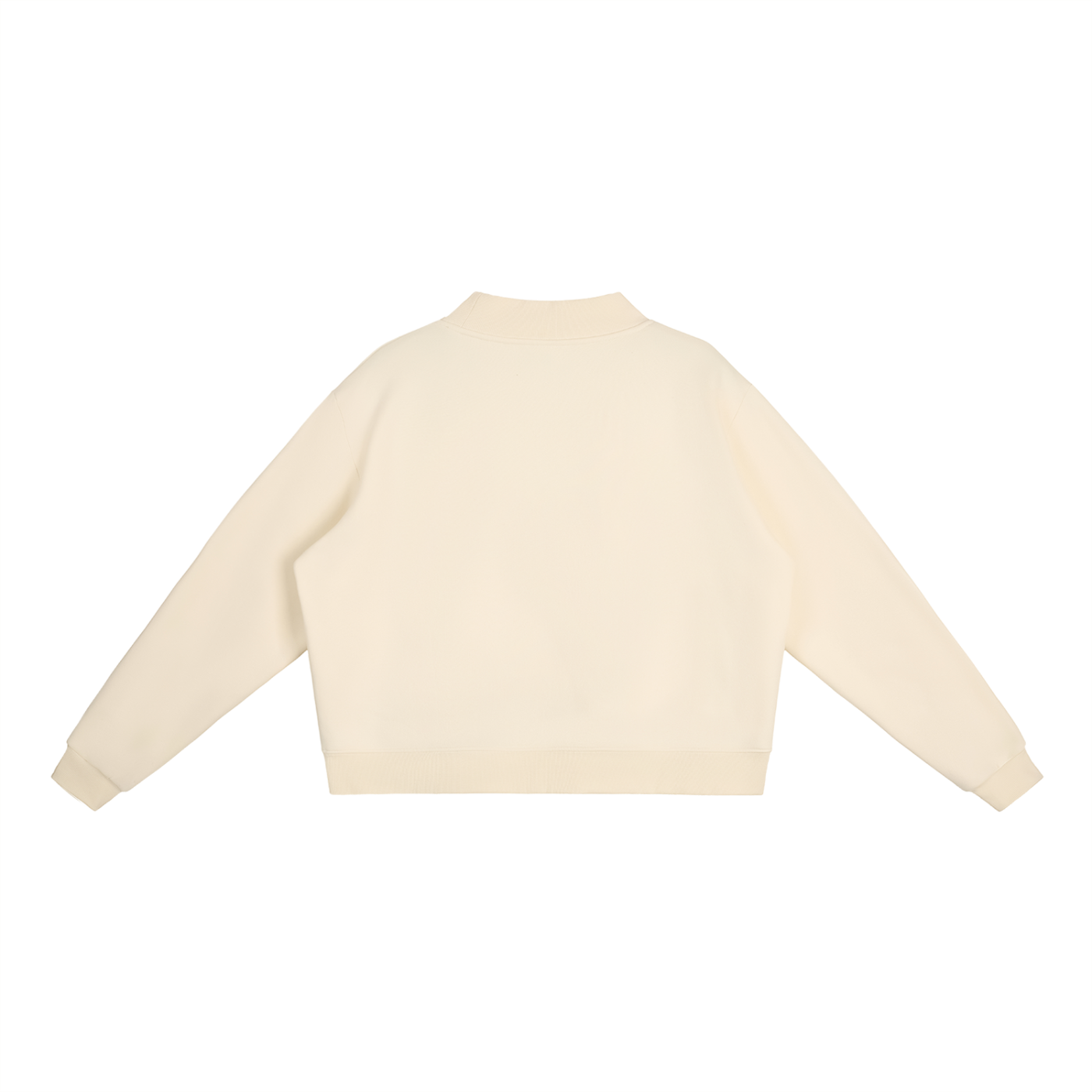 AL-HUB COLLECTION-  MockNeck Crew Sweatshirt