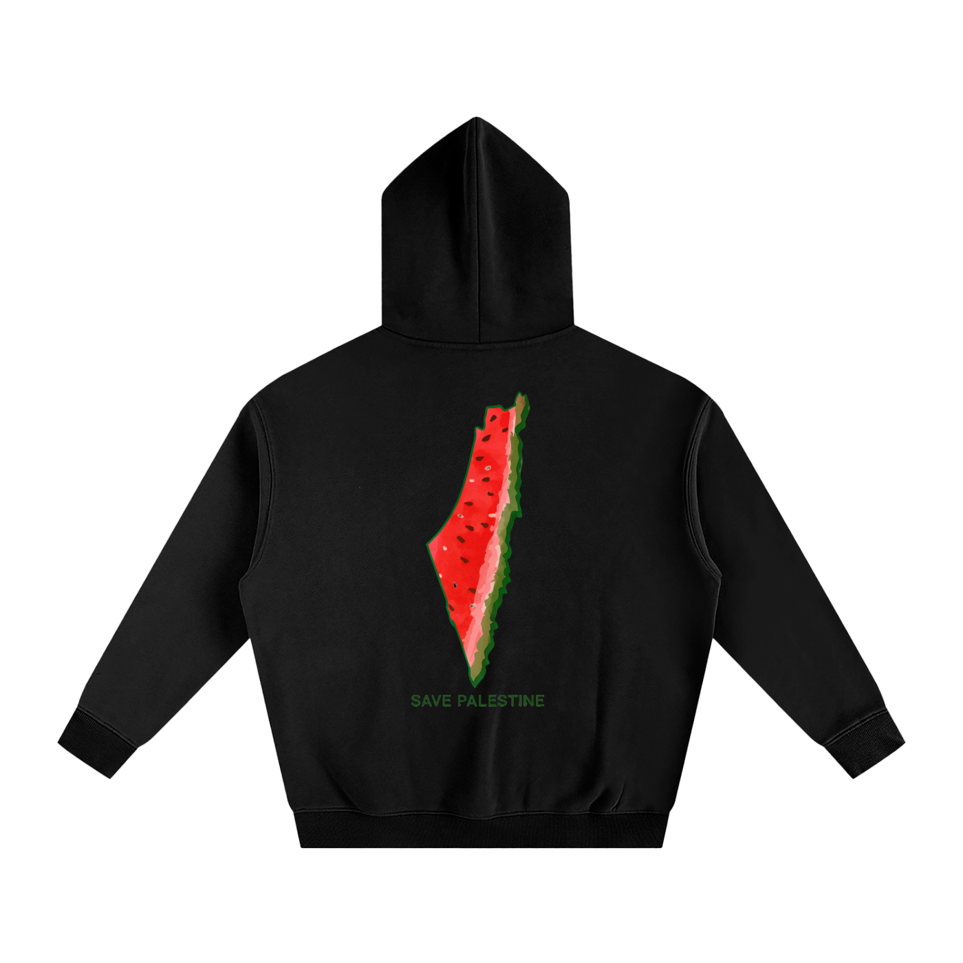 PALI 🍉 PINK - Oversize Fleeced Hoodie
