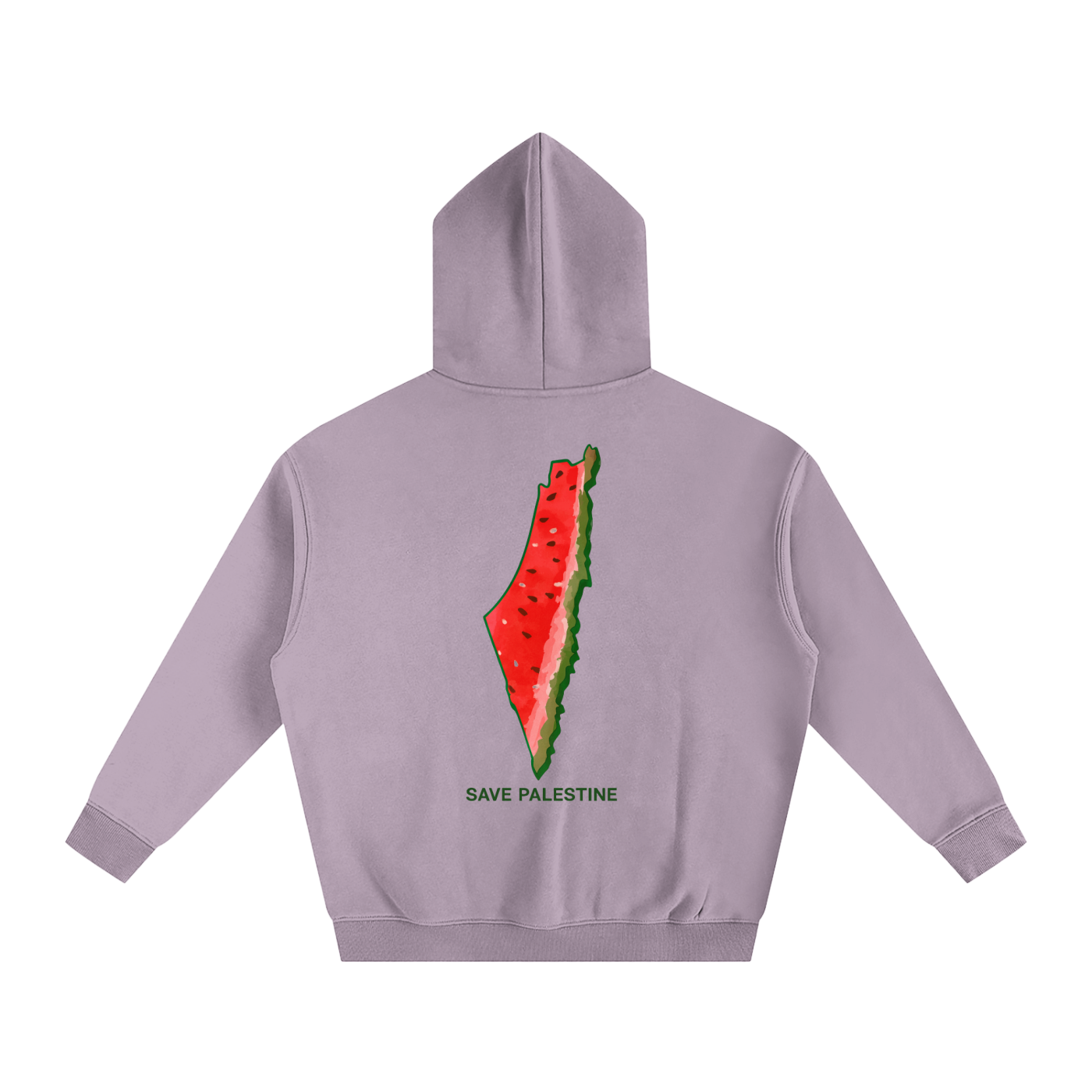 PALI 🍉 PINK - Oversize Fleeced Hoodie