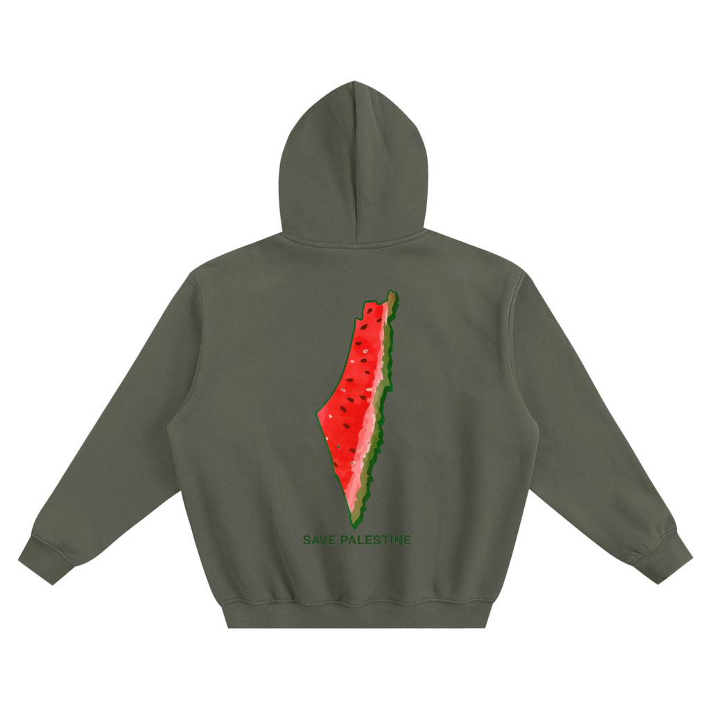 PALI 🍉 PINK - Boxy Fleeced Hoodie