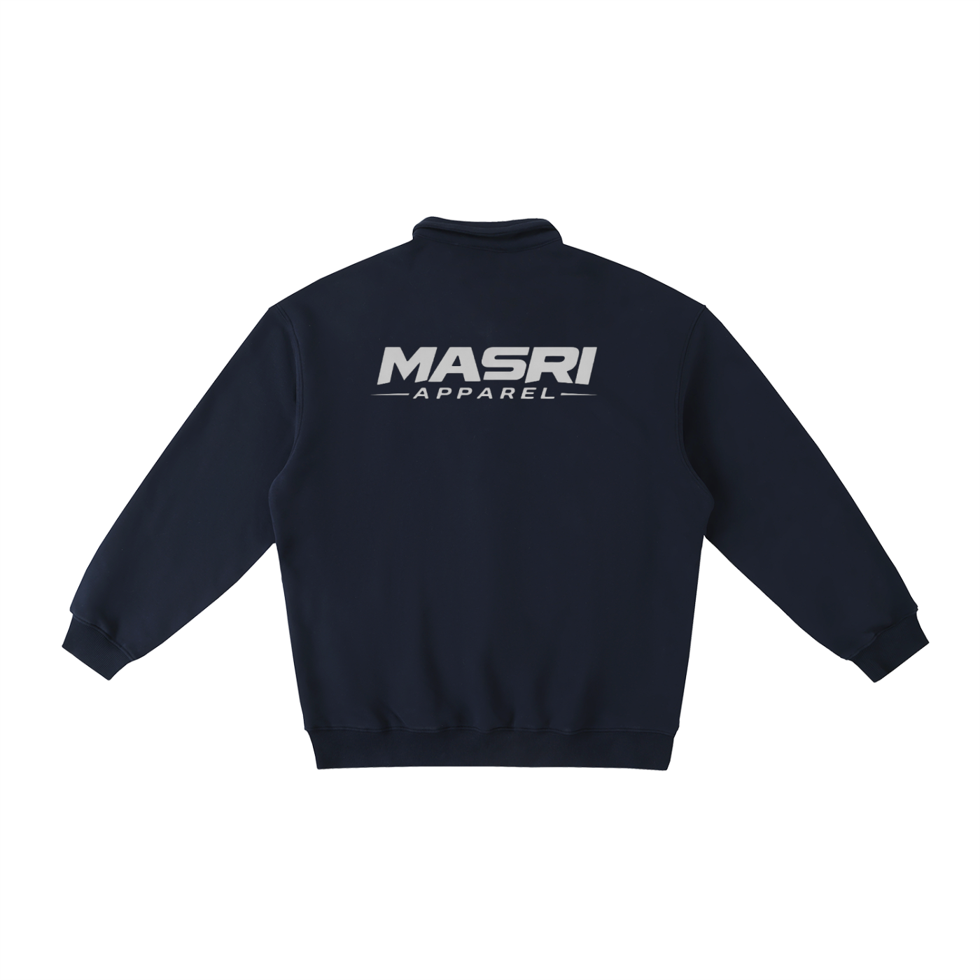 MASRI - Heavyweight Polo-Collar Sweatshirt