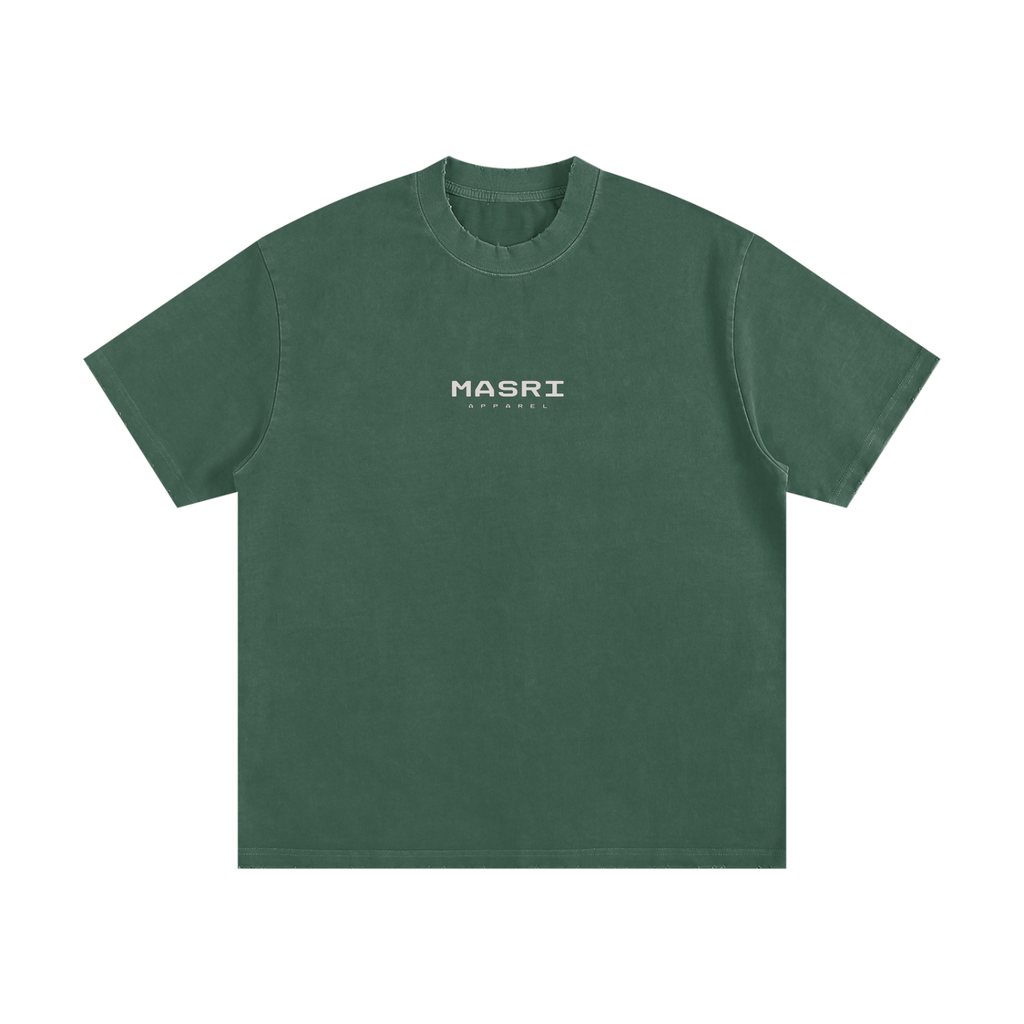 M.A - Heavyweight Vintage Washed Frayed T-Shirt