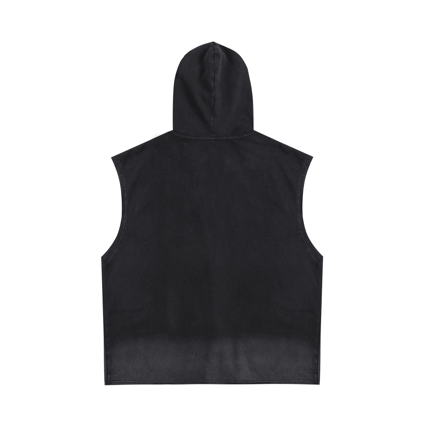MASRI - Vintage Zip-Up Hooded Tank Top