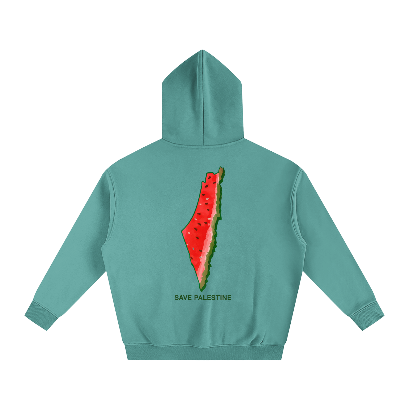 PALI 🍉 PINK - Oversize Fleeced Hoodie