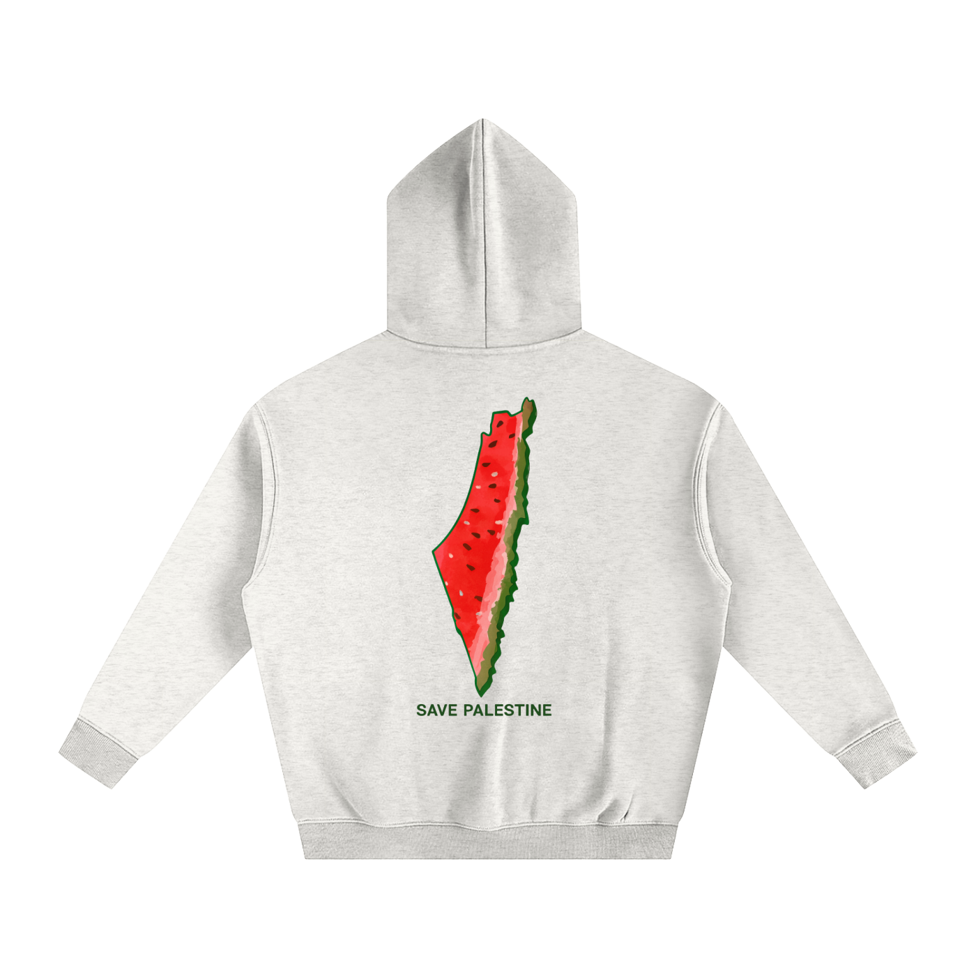 PALI 🍉 PINK - Oversize Fleeced Hoodie