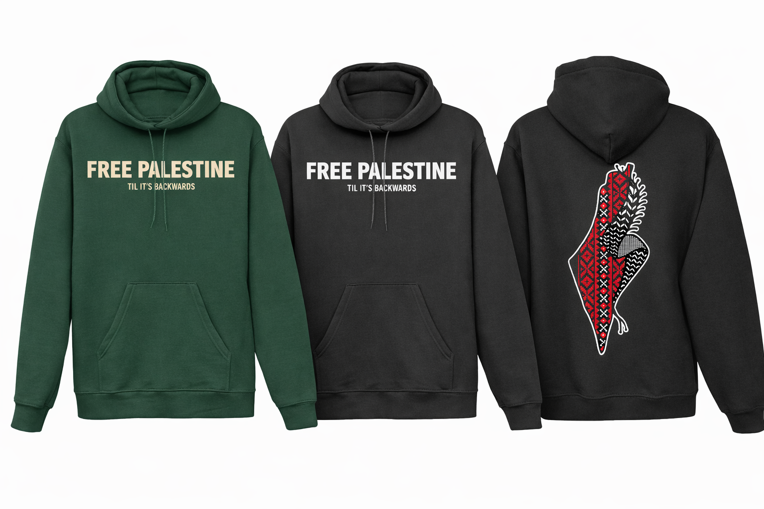 LIMITED EDITION: FREE PALESTINE HOODIE