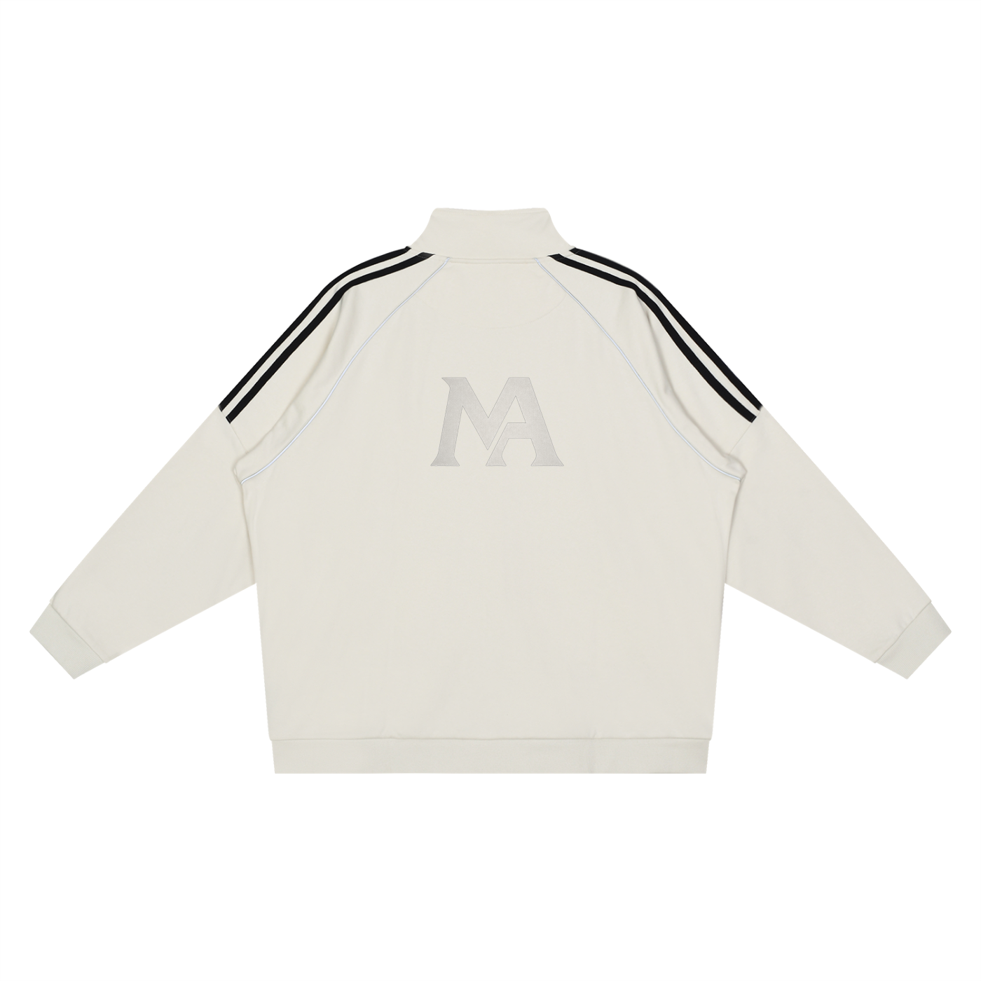 M.A REFLECTIVE - Striped Sleeve  Jacket