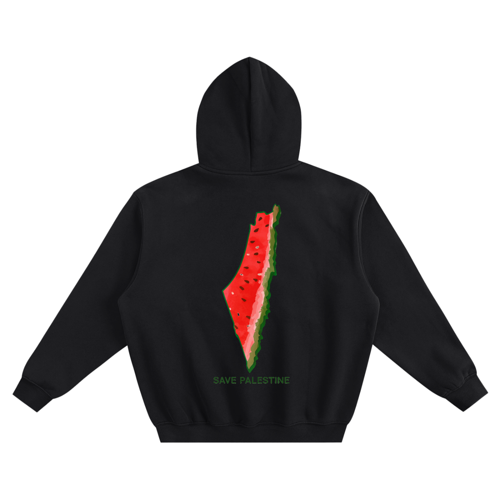 PALI 🍉 PINK - Boxy Fleeced Hoodie