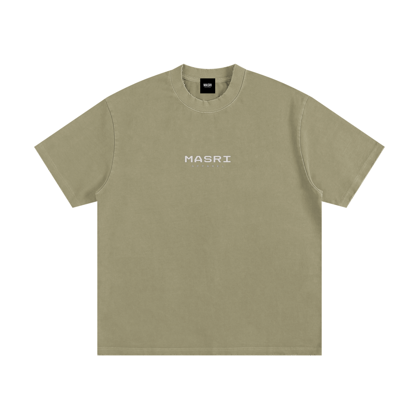 M.A - Heavyweight Vintage Washed Frayed T-Shirt