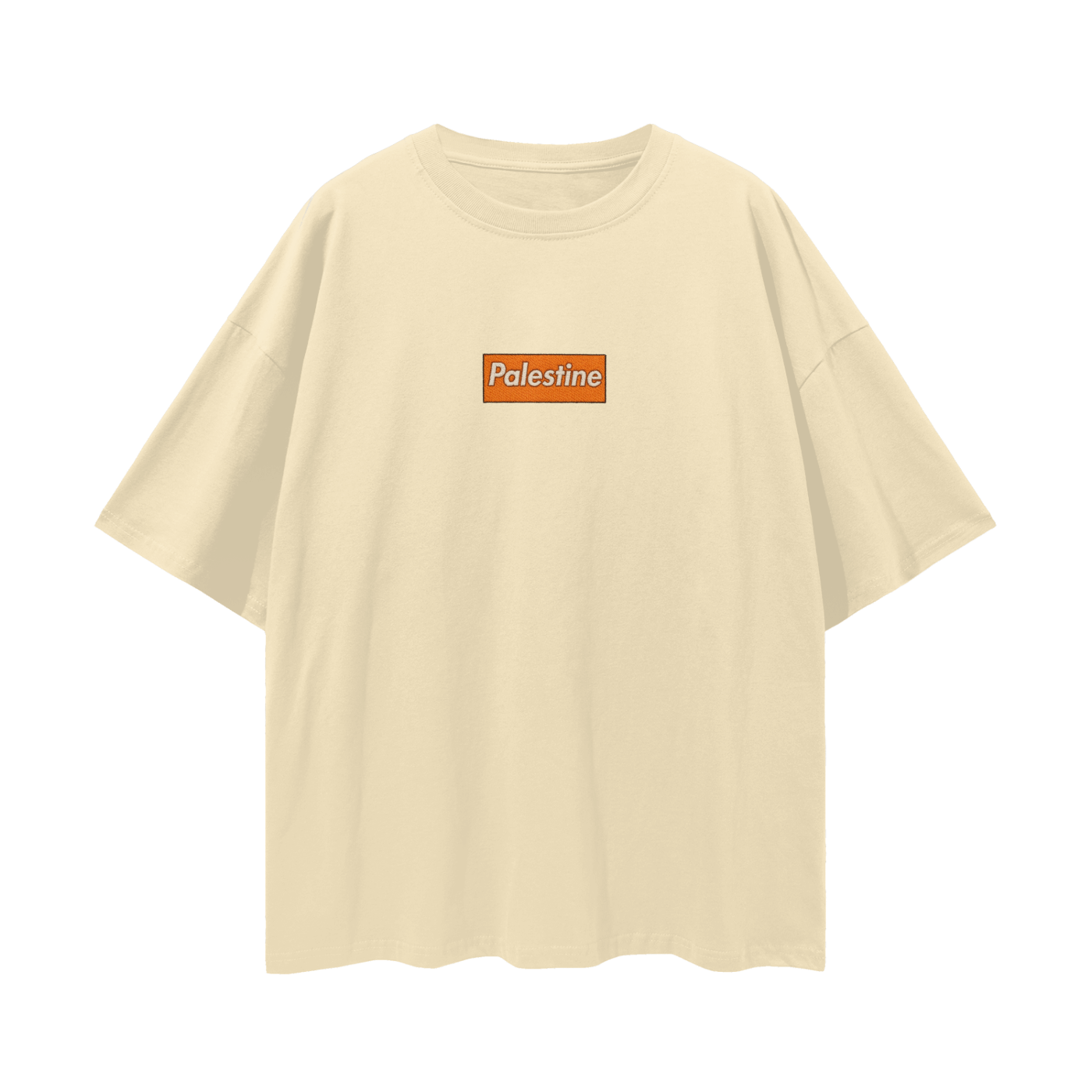 Pali Box Logo - Streetwear Loose Drop Shoulder T-Shirt