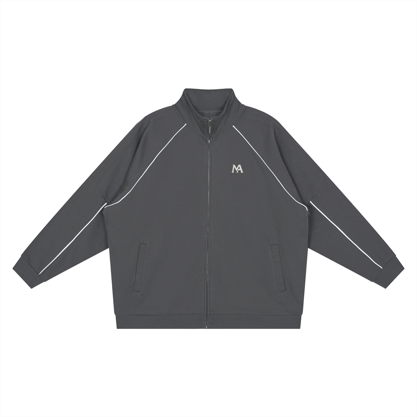 M.A REFLECTIVE - Striped Sleeve  Jacket