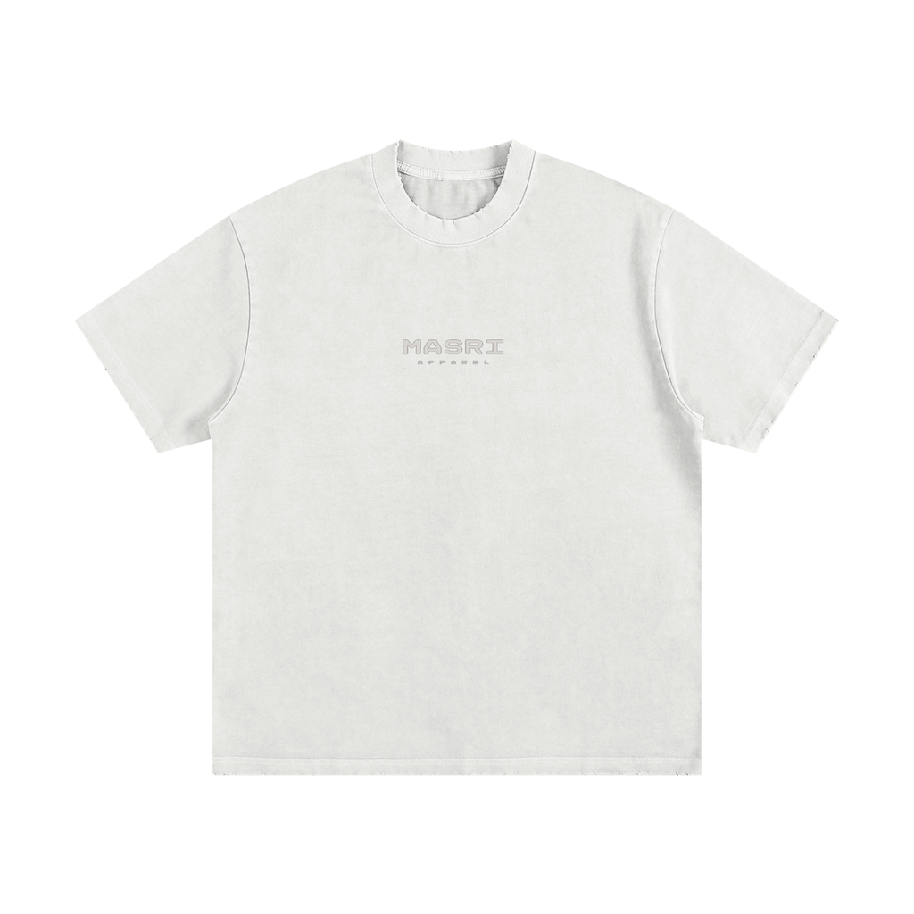 M.A - Heavyweight Vintage Washed Frayed T-Shirt
