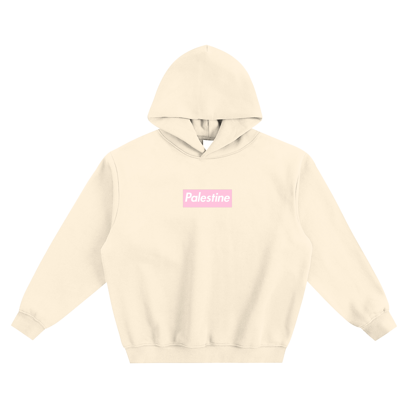 PALI 🍉 PINK - Boxy Fleeced Hoodie