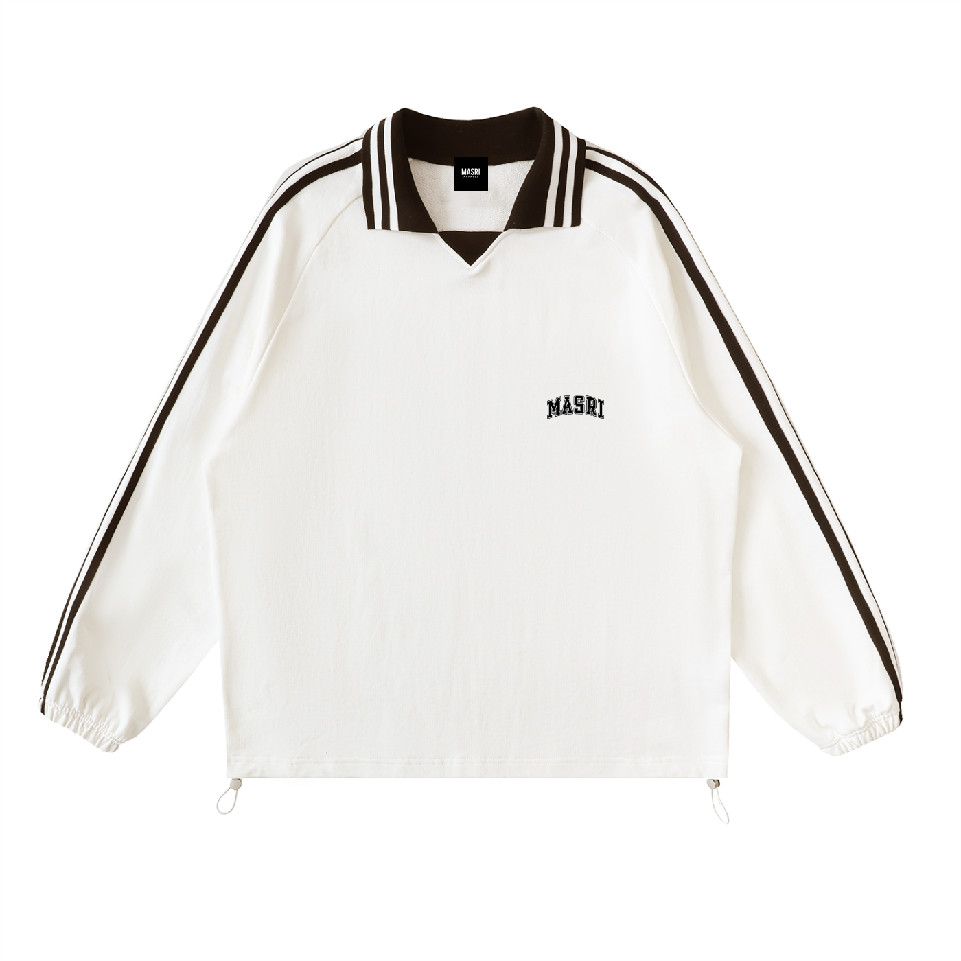 VARSITY MASRI - Lapel Collar Sweatshirt