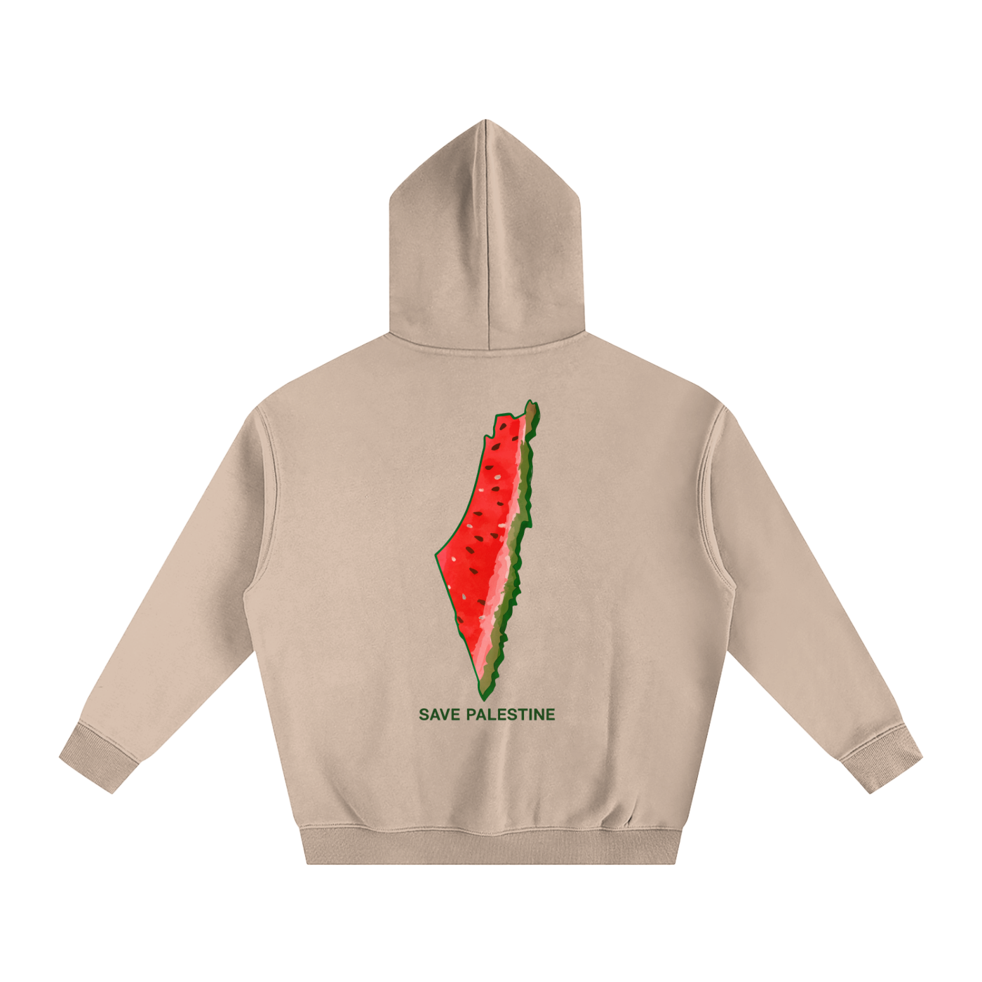 PALI 🍉 PINK - Oversize Fleeced Hoodie