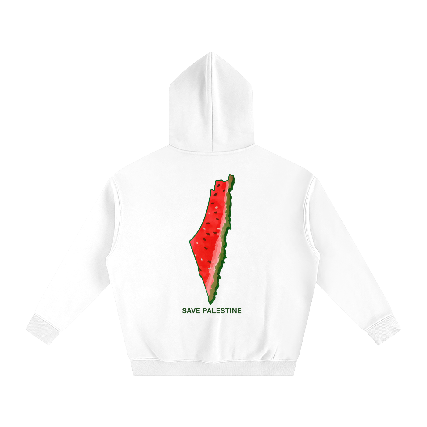 PALI 🍉 PINK - Oversize Fleeced Hoodie