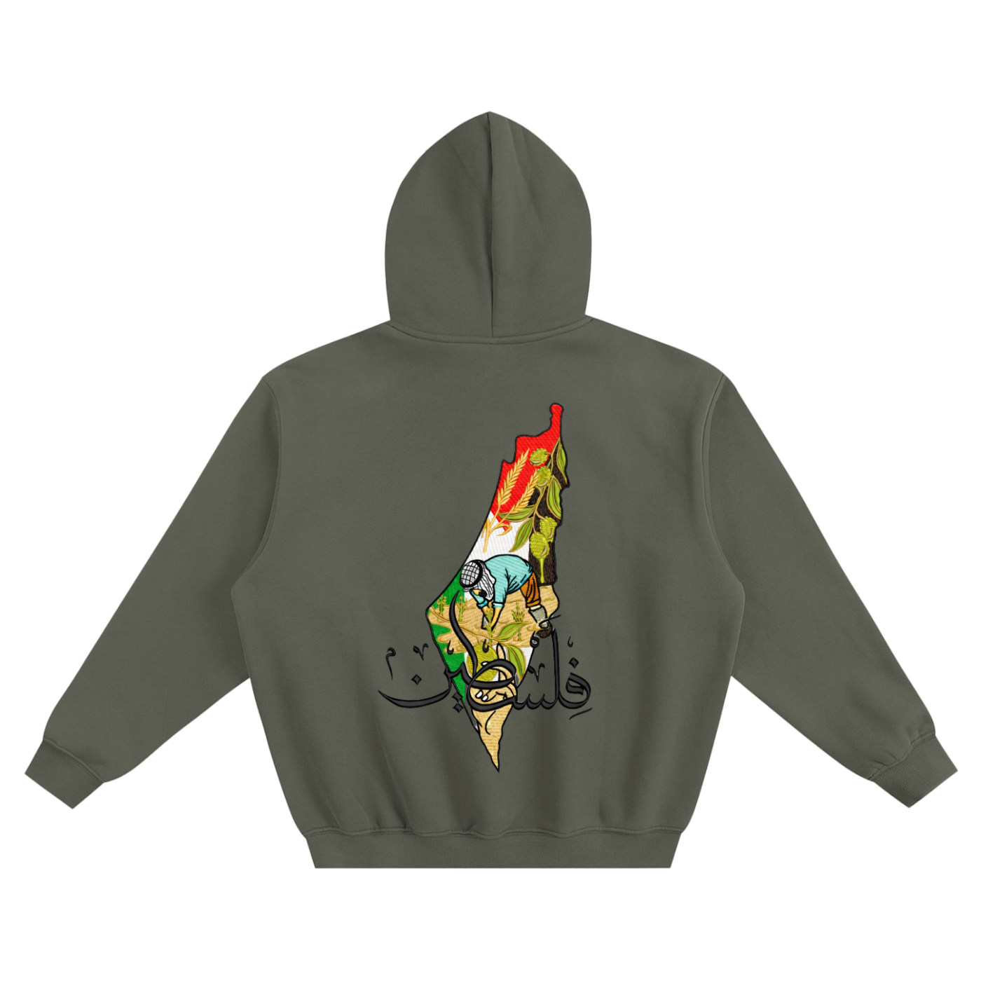 REDBOX PALI - Fleeced Boxy Hoodie