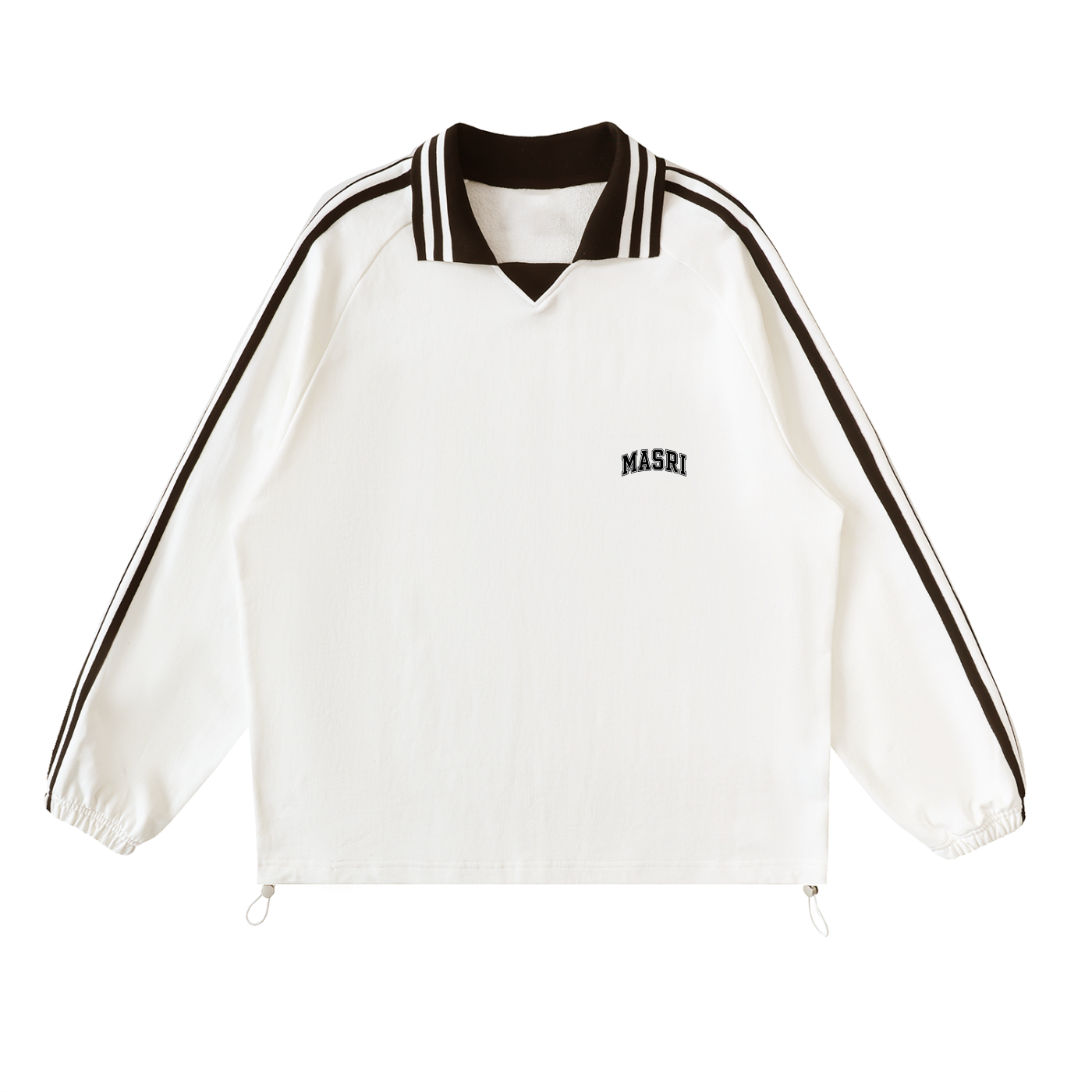 VARSITY MASRI - Lapel Collar Sweatshirt