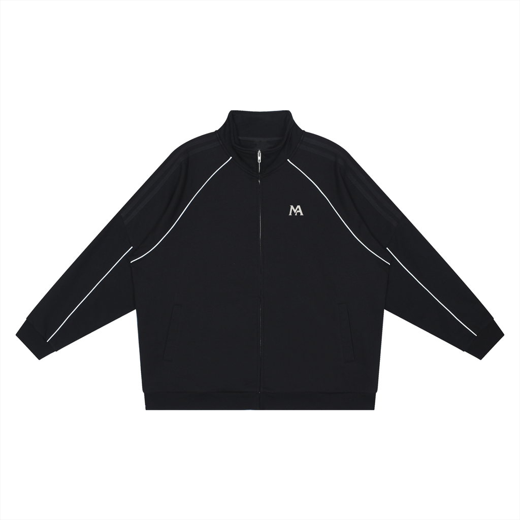 M.A REFLECTIVE - Striped Sleeve  Jacket