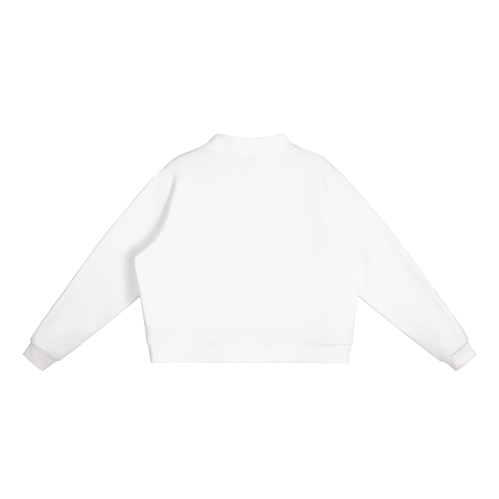 AL-HUB COLLECTION-  MockNeck Crew Sweatshirt