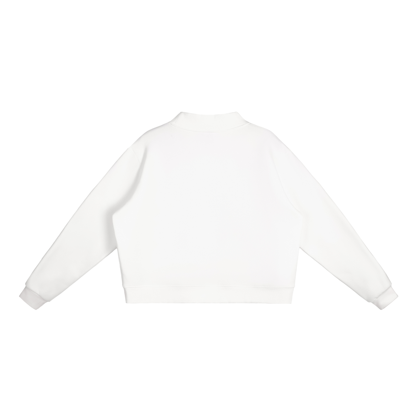 AL-HUB COLLECTION-  MockNeck Crew Sweatshirt