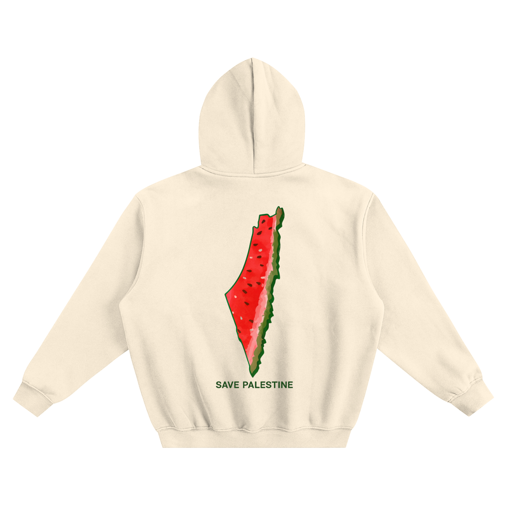 PALI 🍉 PINK - Boxy Fleeced Hoodie