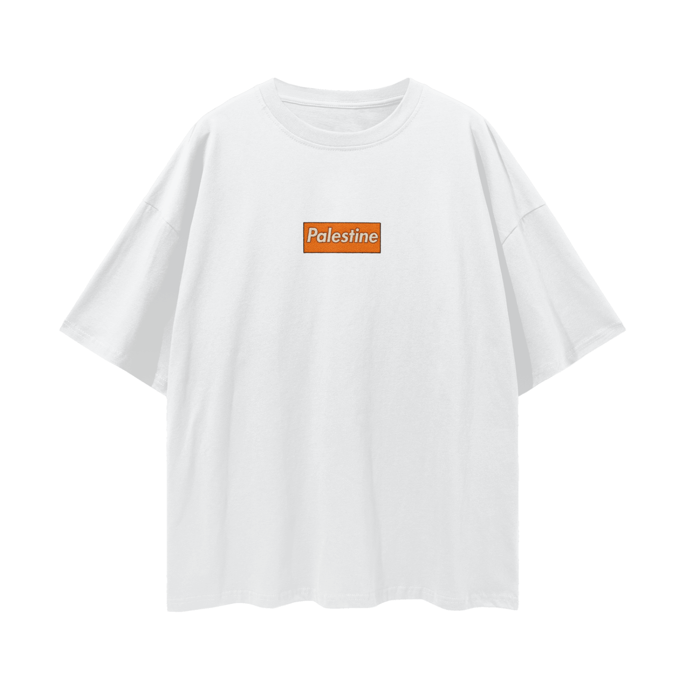 Pali Box Logo - Streetwear Loose Drop Shoulder T-Shirt