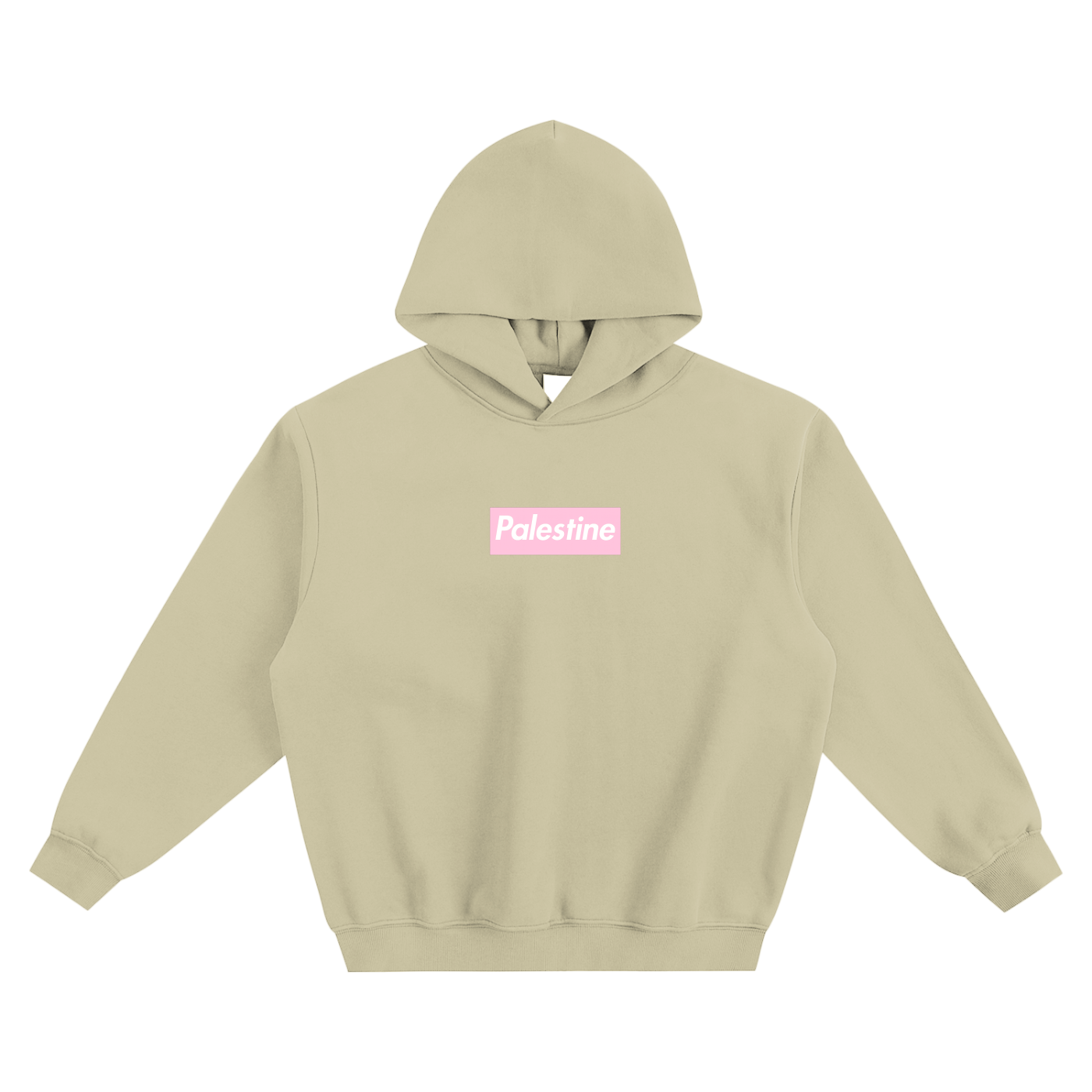 PALI 🍉 PINK - Boxy Fleeced Hoodie