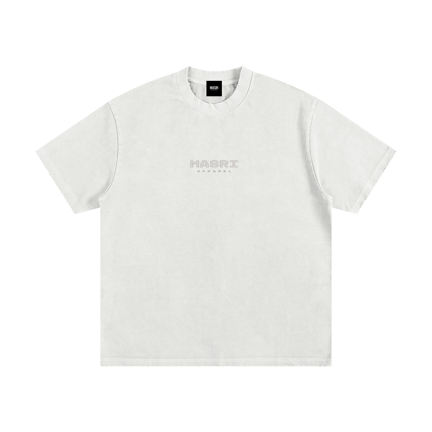 M.A - Heavyweight Vintage Washed Frayed T-Shirt