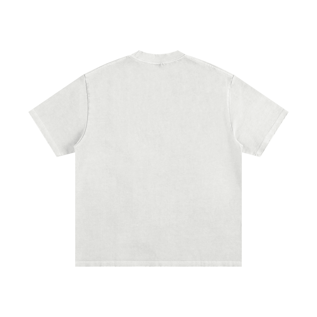 M.A - Heavyweight Vintage Washed Frayed T-Shirt