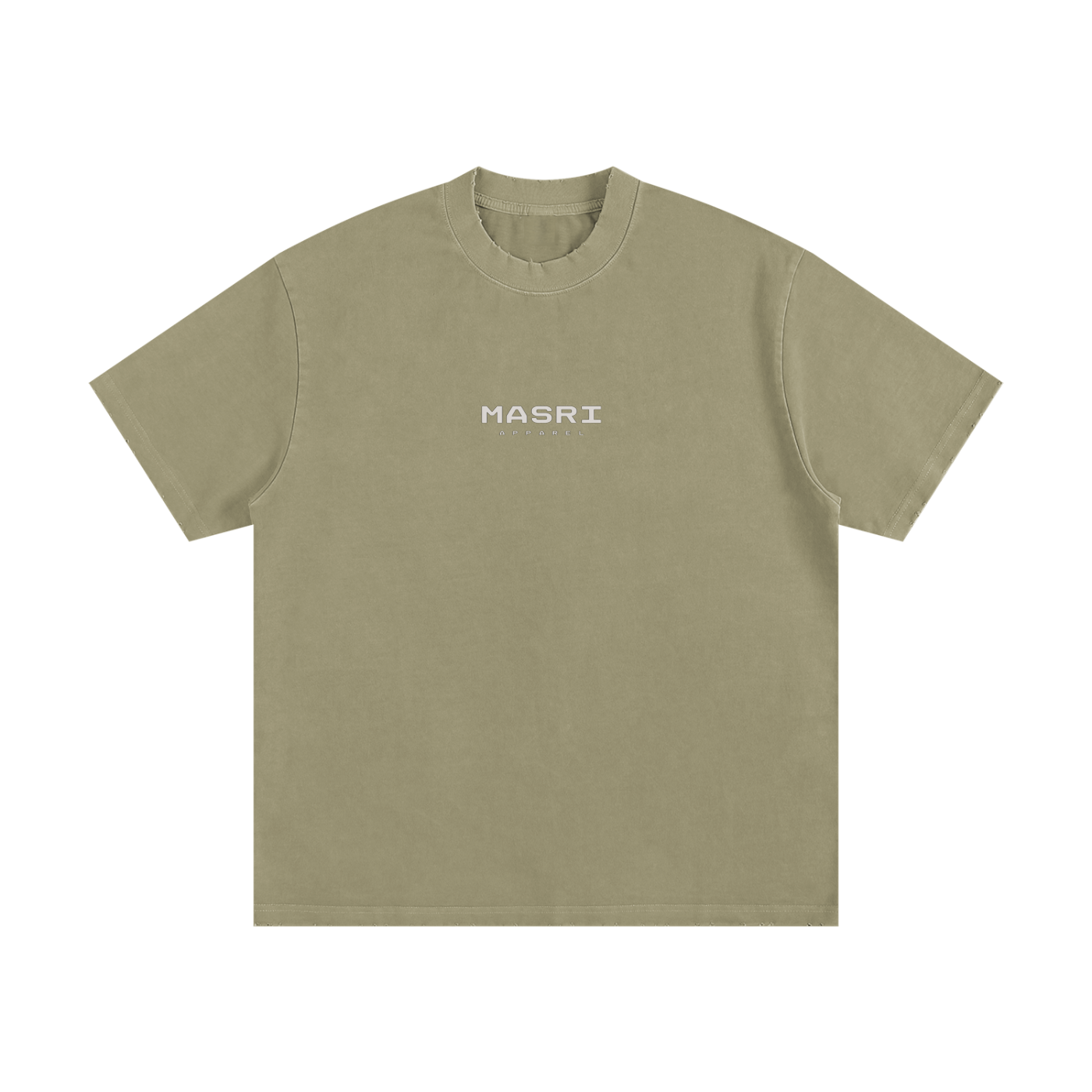 M.A - Heavyweight Vintage Washed Frayed T-Shirt