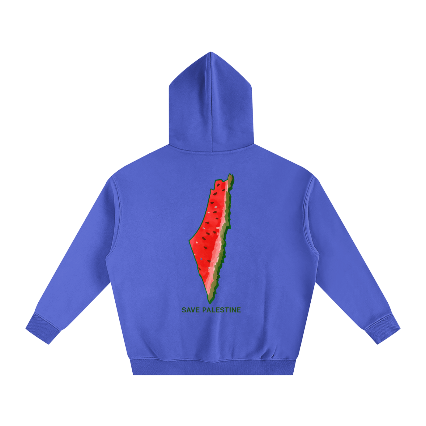 PALI 🍉 PINK - Oversize Fleeced Hoodie