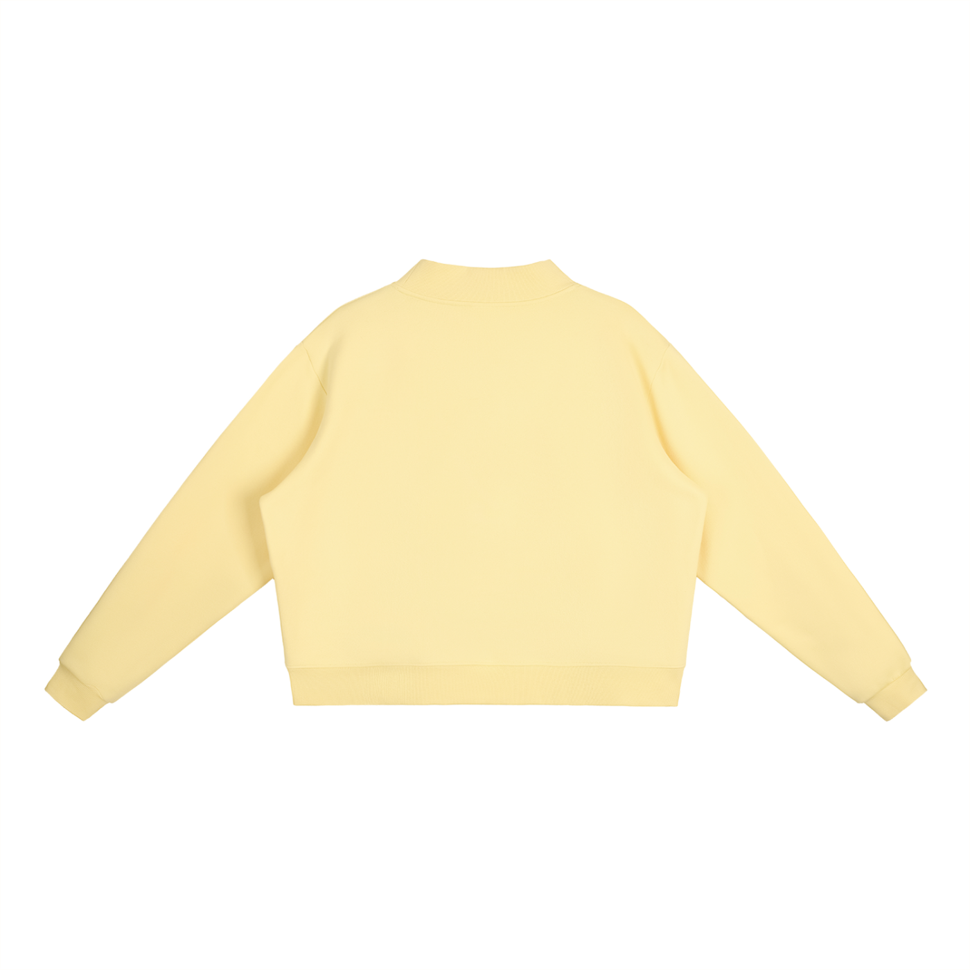 AL-HUB COLLECTION-  MockNeck Crew Sweatshirt