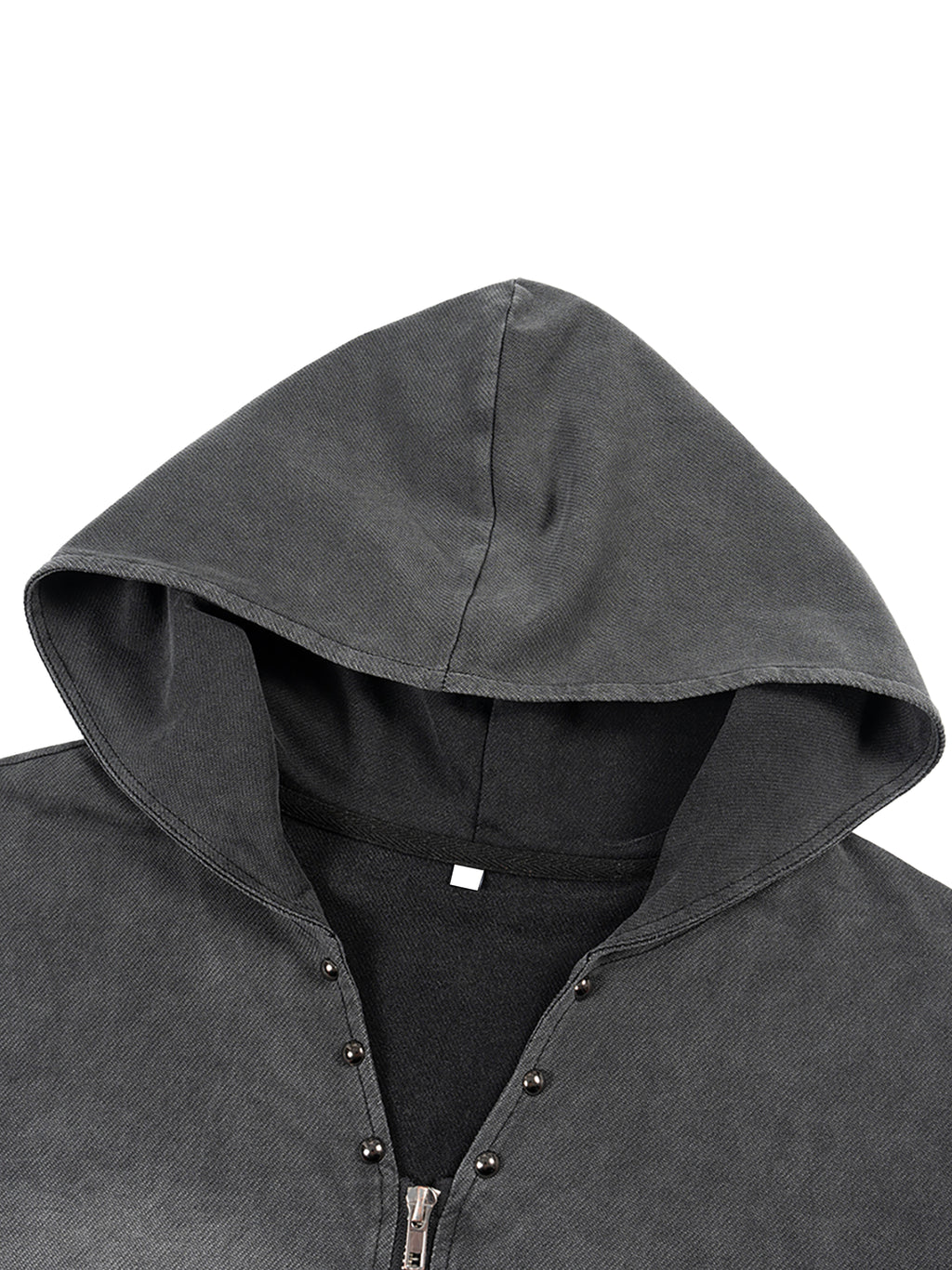 MASRI - Vintage Zip-Up Hooded Tank Top