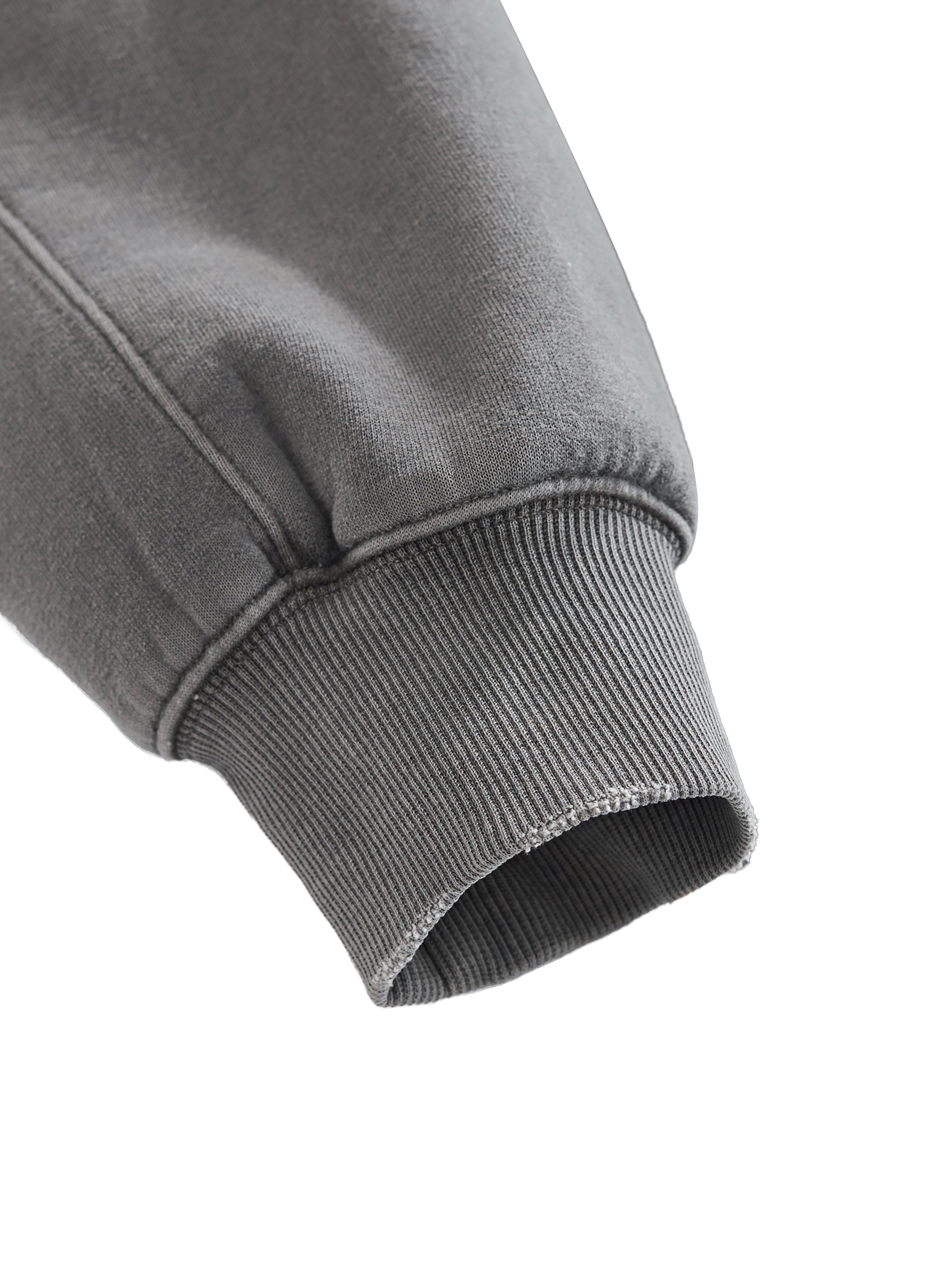 “ART OF WAR” - Frayed Enzyme Washed Fleece Hoodie