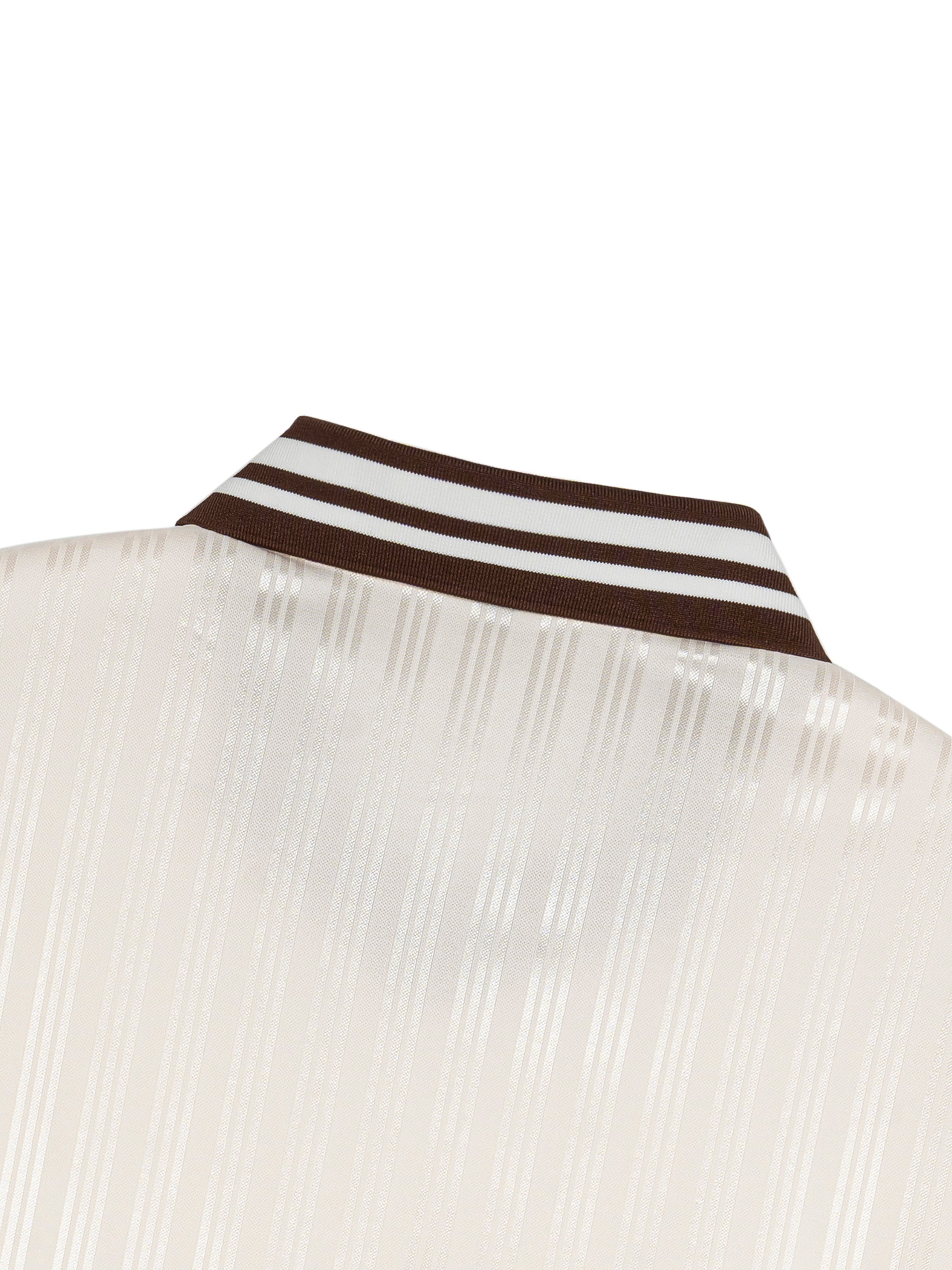 M.A SOCCER JERSEY - Stripes Polo Collar T-Shirt