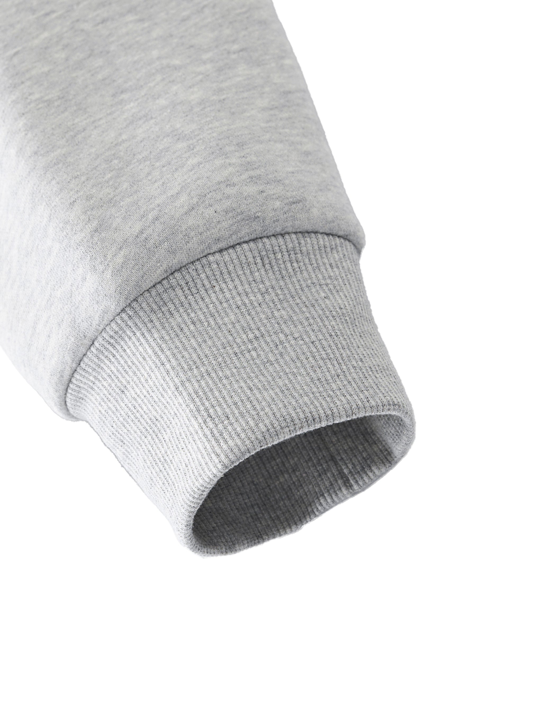 AL-HUB COLLECTION-  MockNeck Crew Sweatshirt